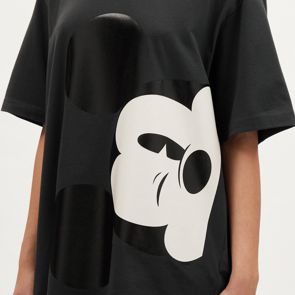 NWT Coach Outlet Disney X Coach Wink Mickey Mouse T Shirt - Picture 4 of 5
